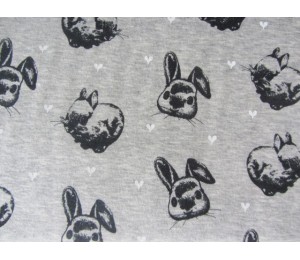 Wellness Sweat - Bunny grau